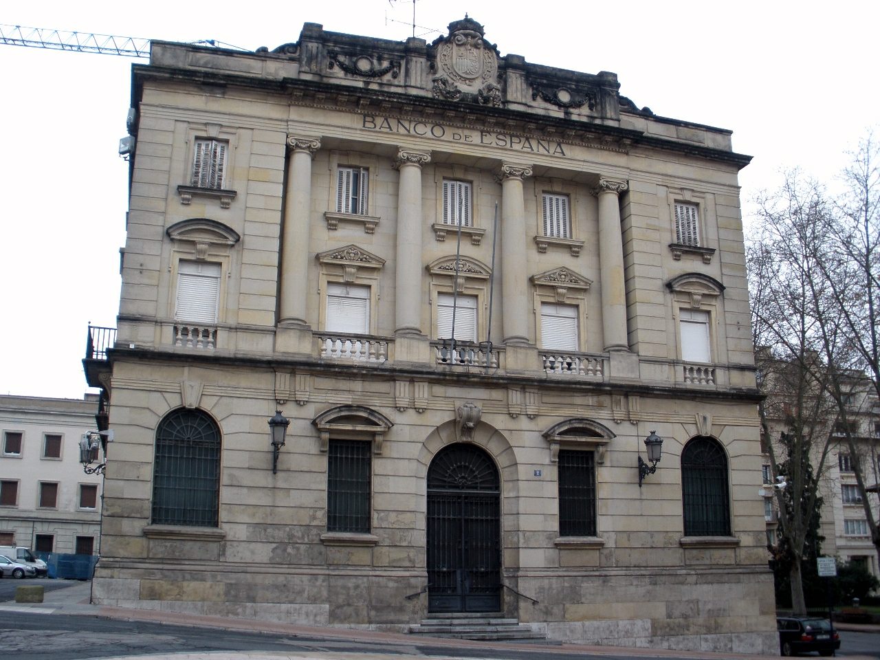 Bank of Spain building in Vitoria