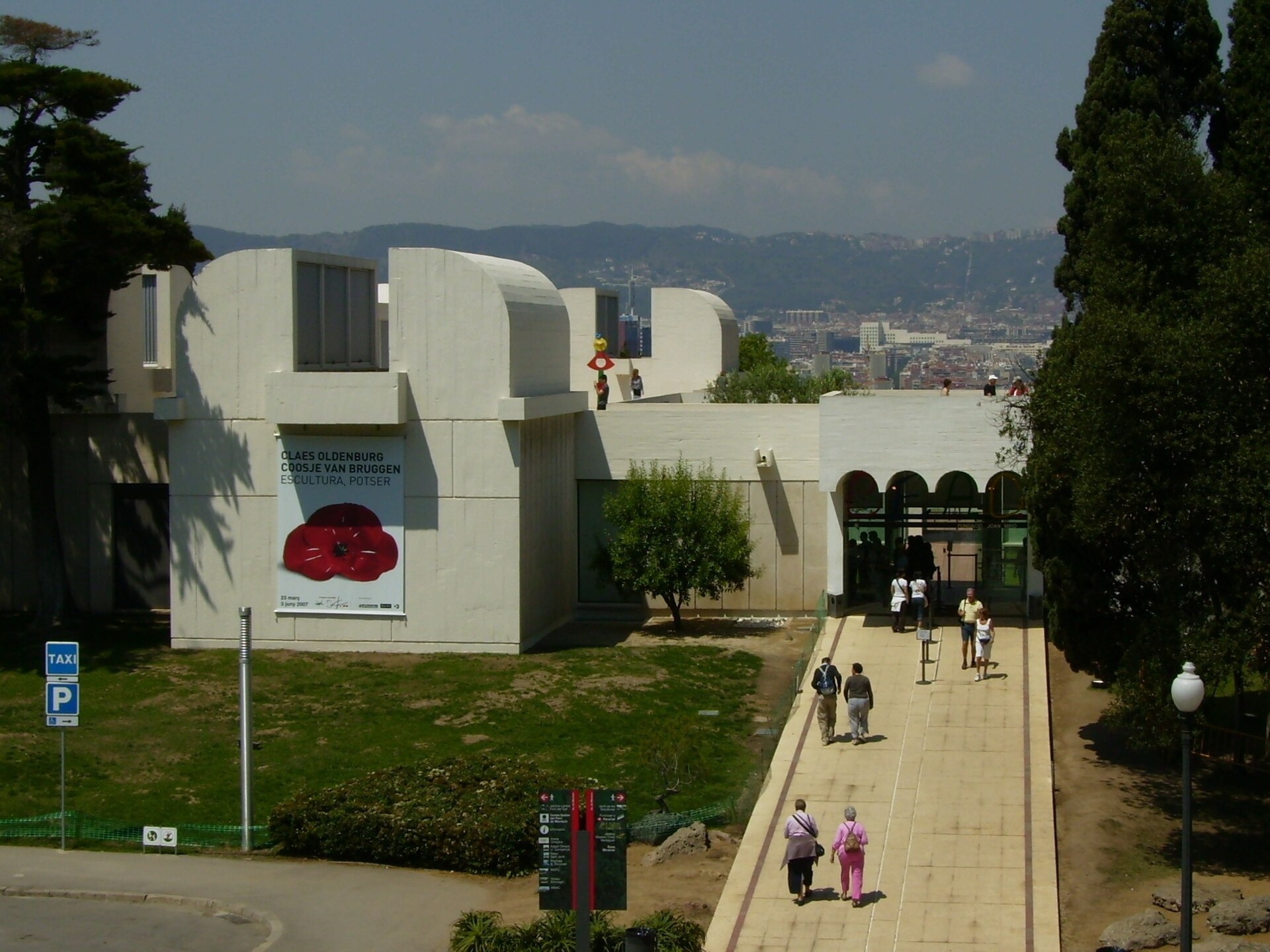 Edifici de la Fundació Joan Miró