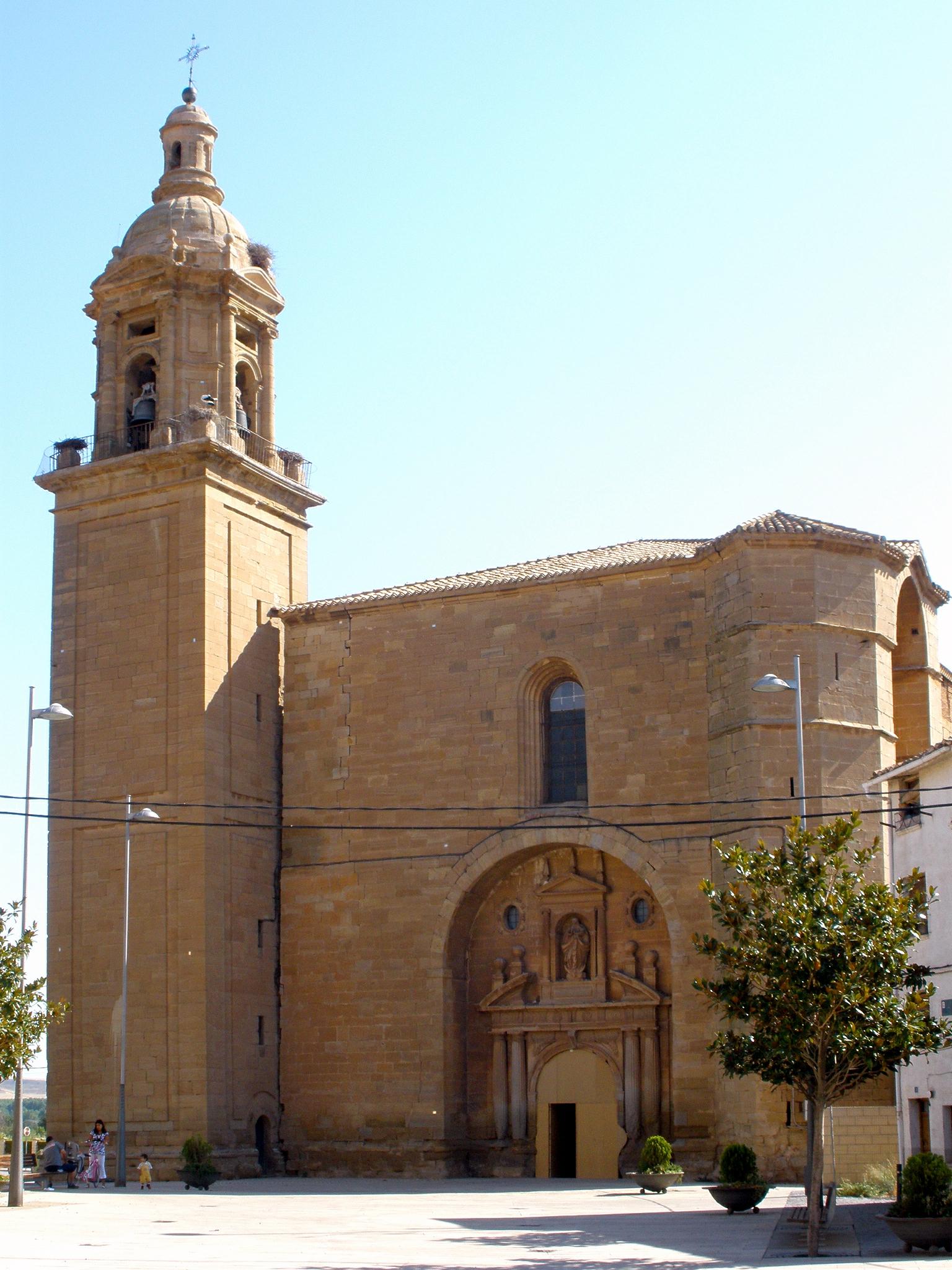 Church of Nuestra Señora la Blanca, Agoncillo
