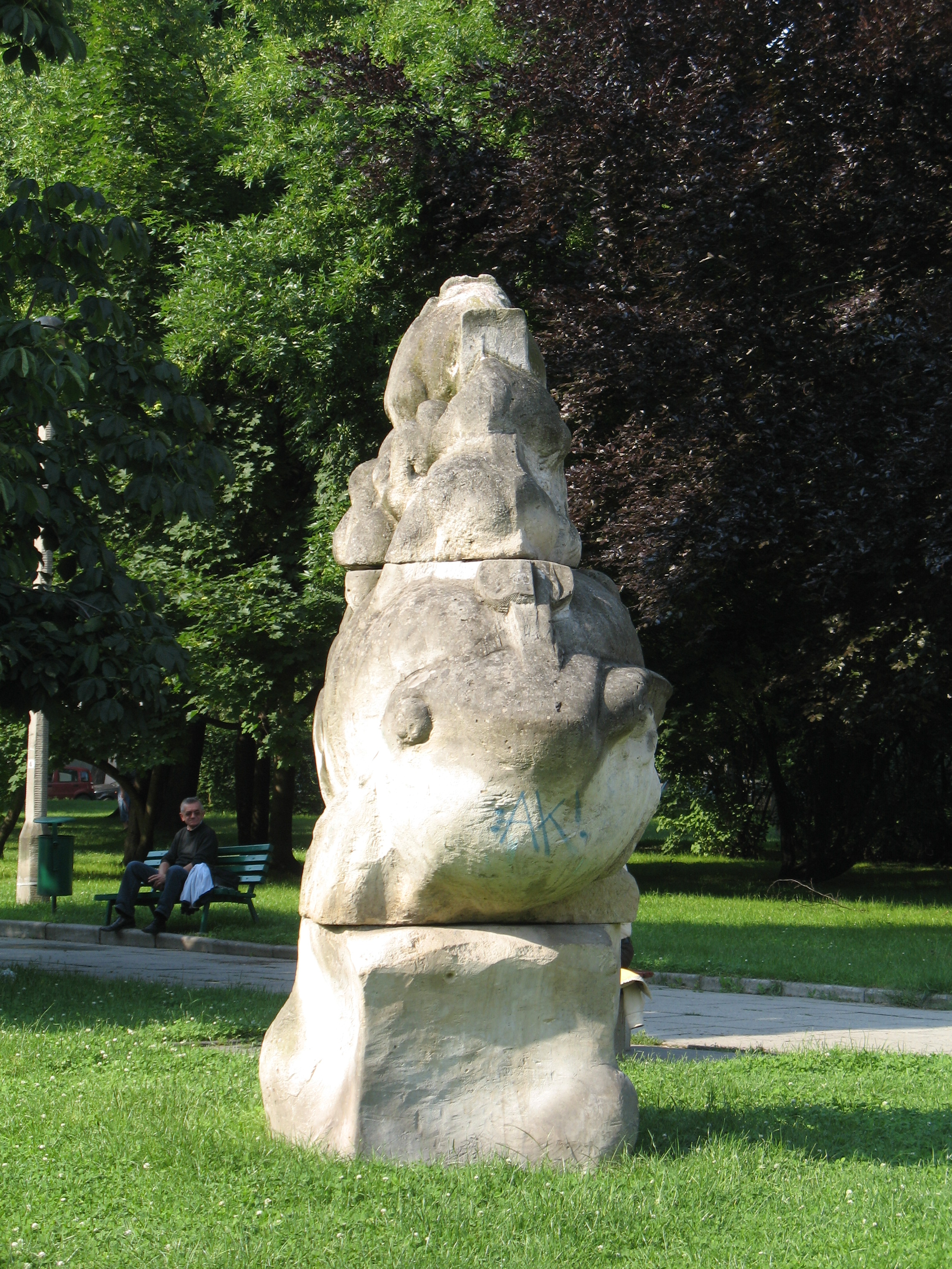 Park Ratuszowy in Kraków