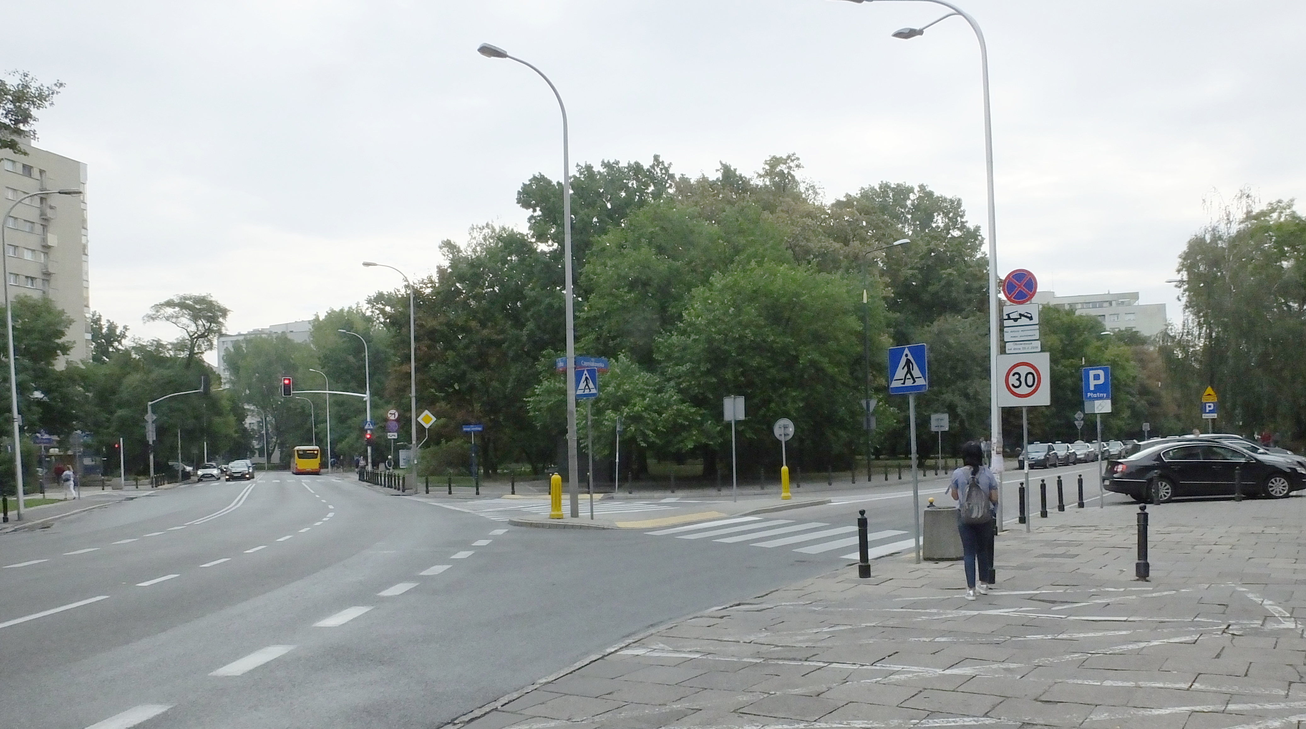 Janicki Park in Warsaw
