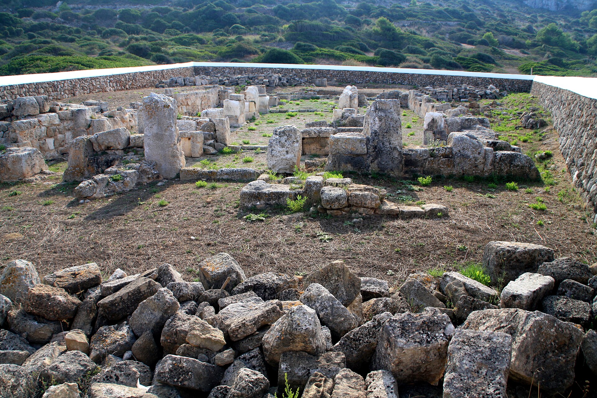 Paleochristian basilica of Son Bou