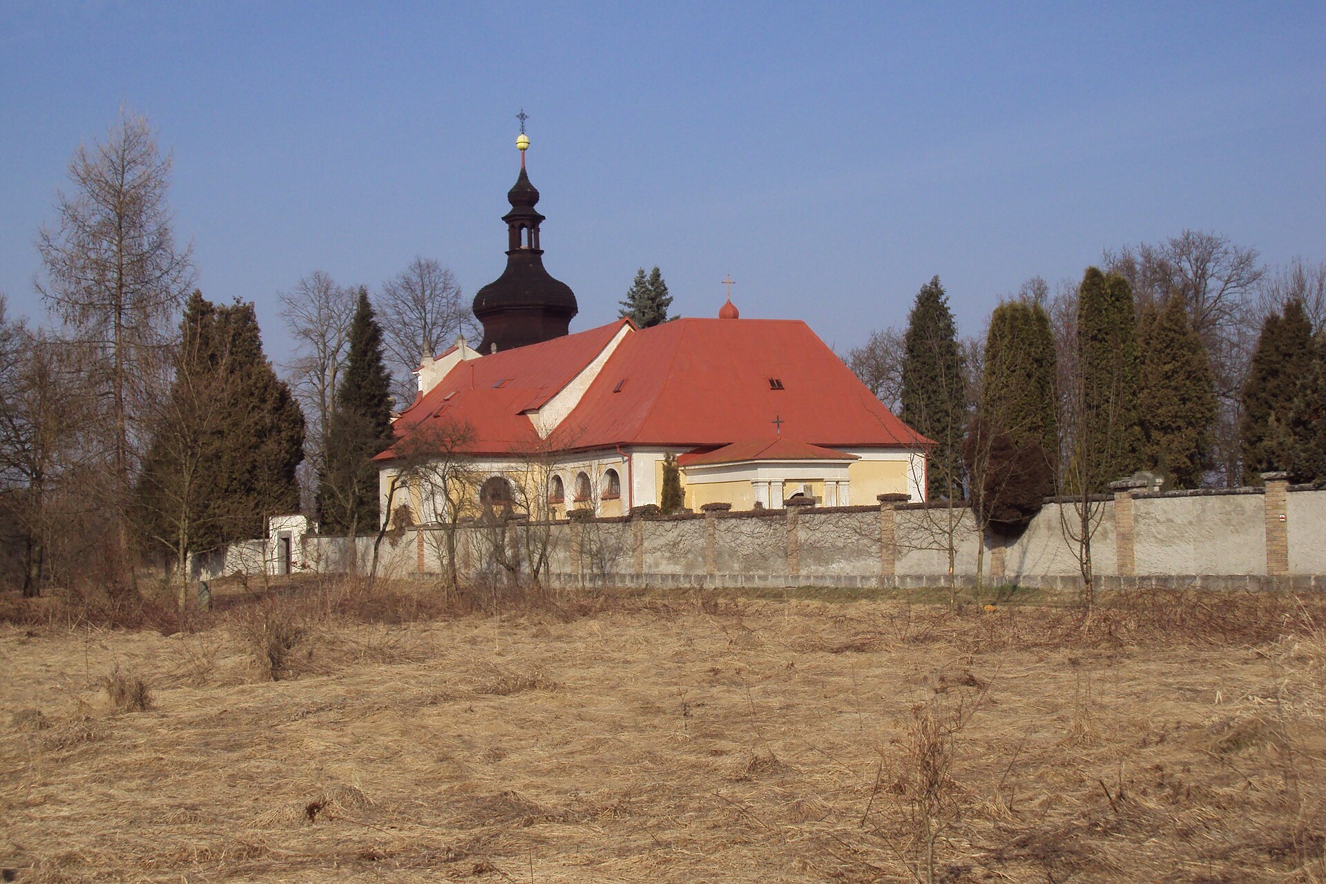 Church of Saint Barbara in Zahrádky