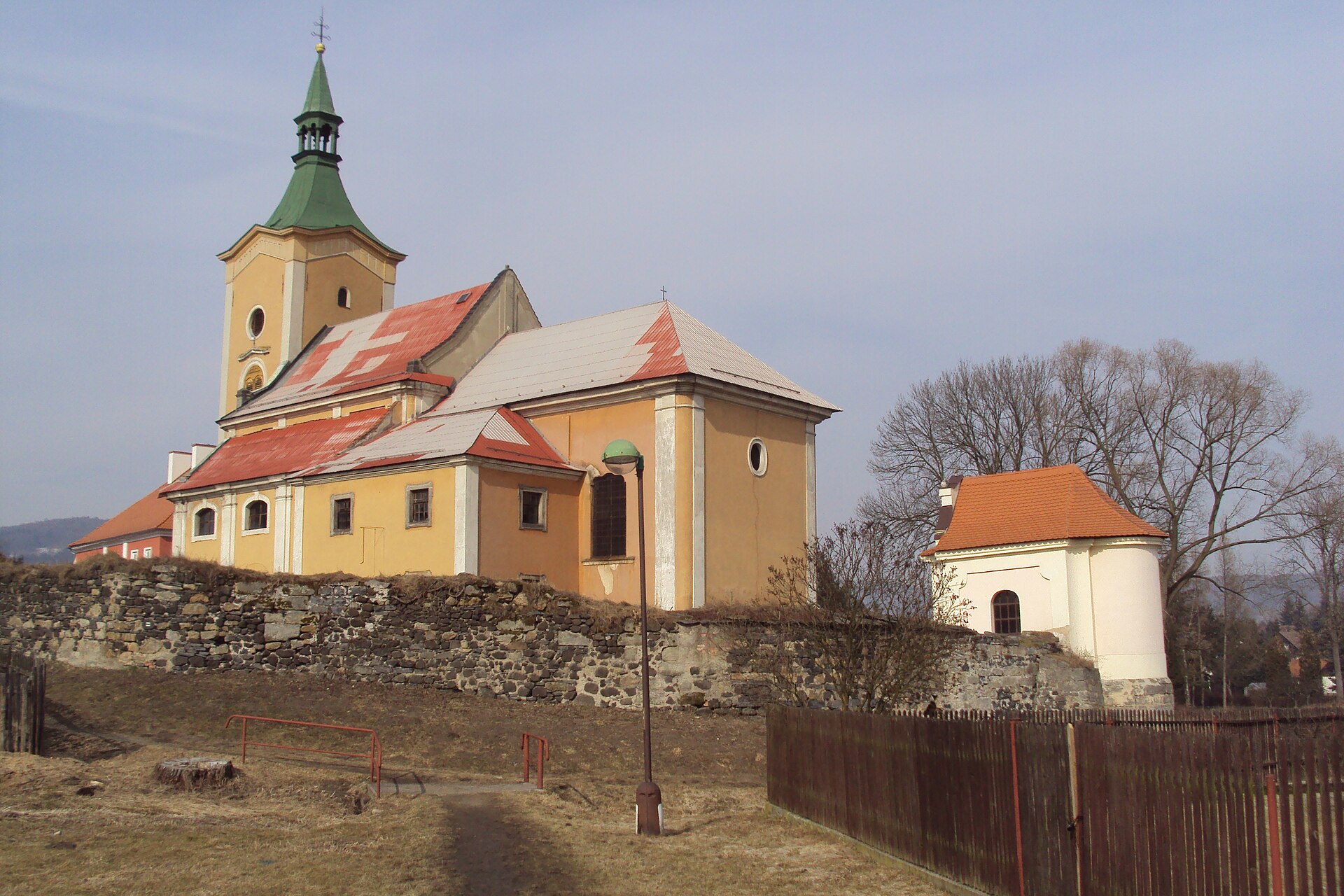 Church of the Nativity of the Virgin Mary in Kravaře