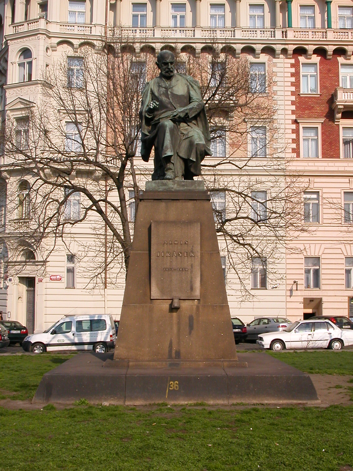 Statue of Alois Jirásek, Prague