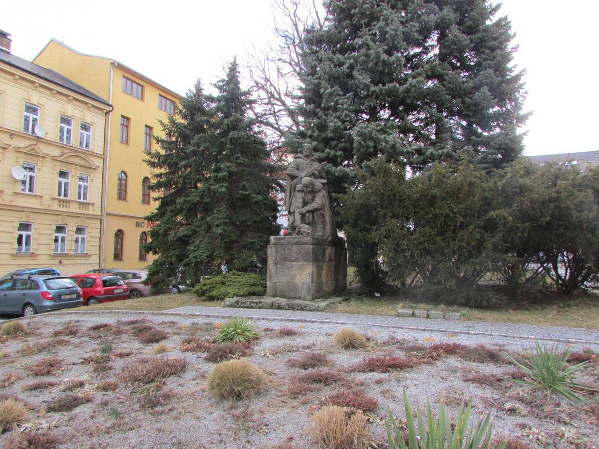 Red Army memorial in Jihlava