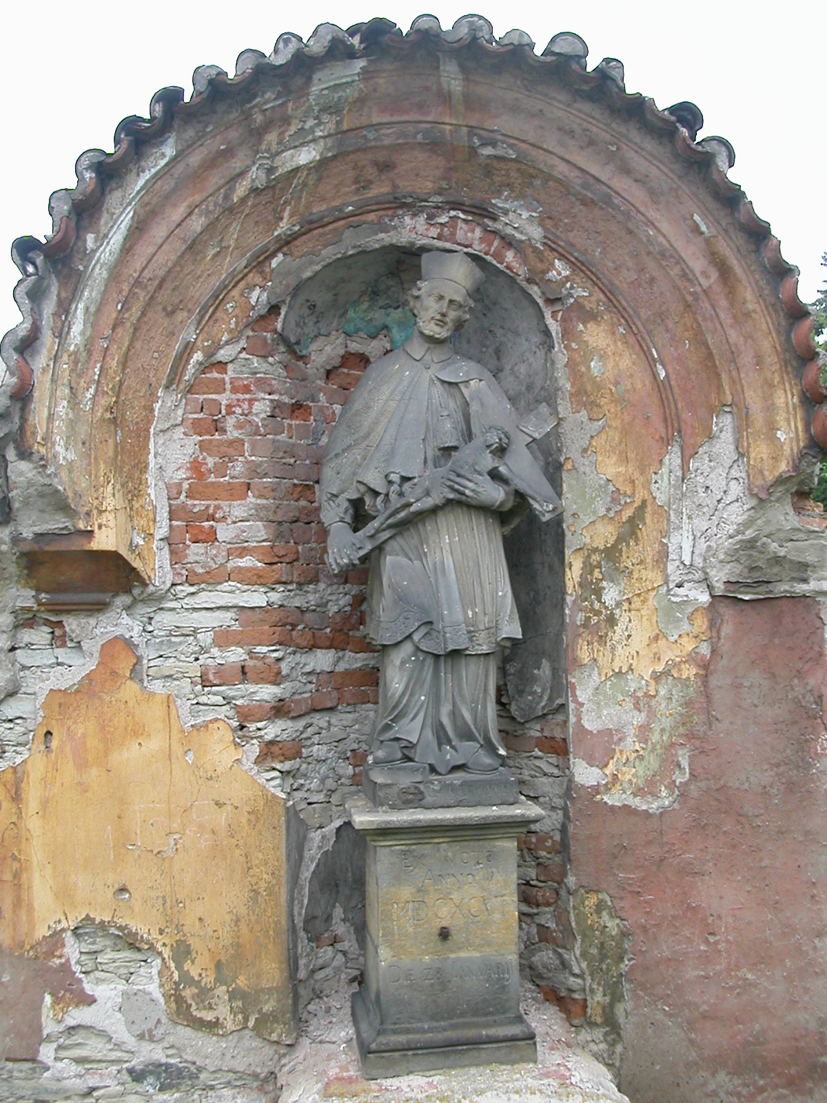 Statue of John of Nepomuk in Nymburk
