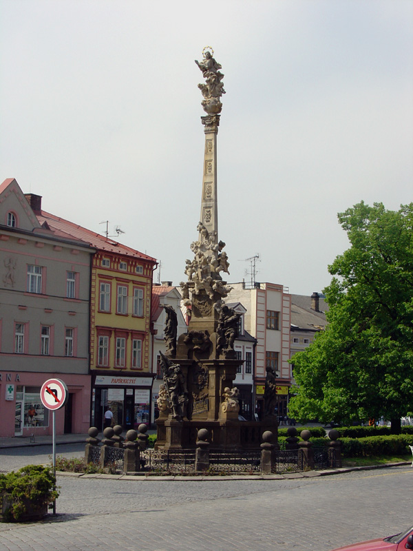 Marian column in Jaroměř