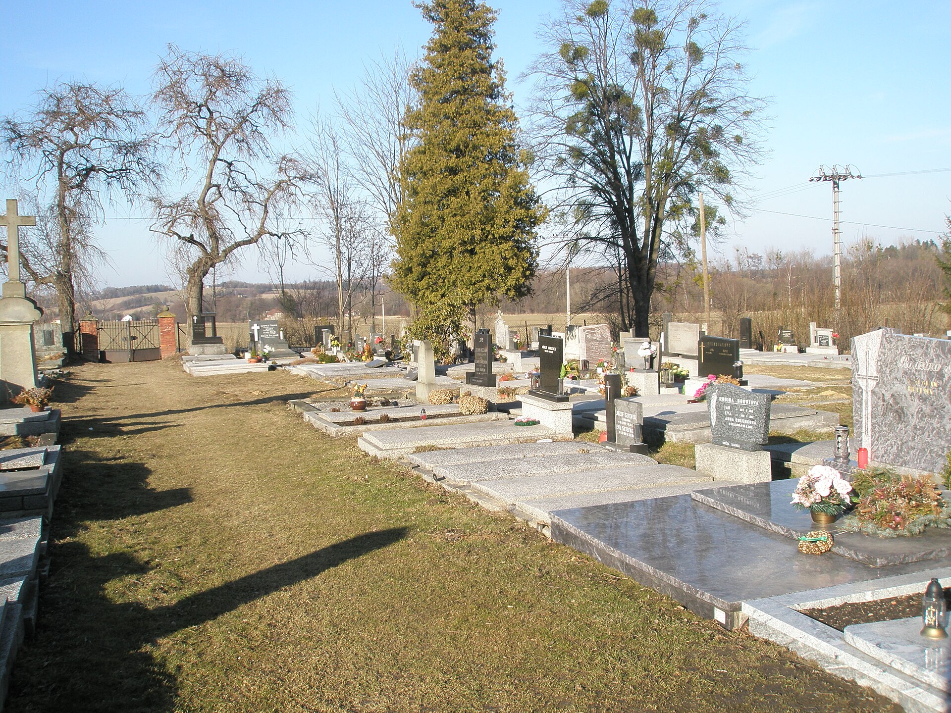Lutheran cemetery in Hnojník