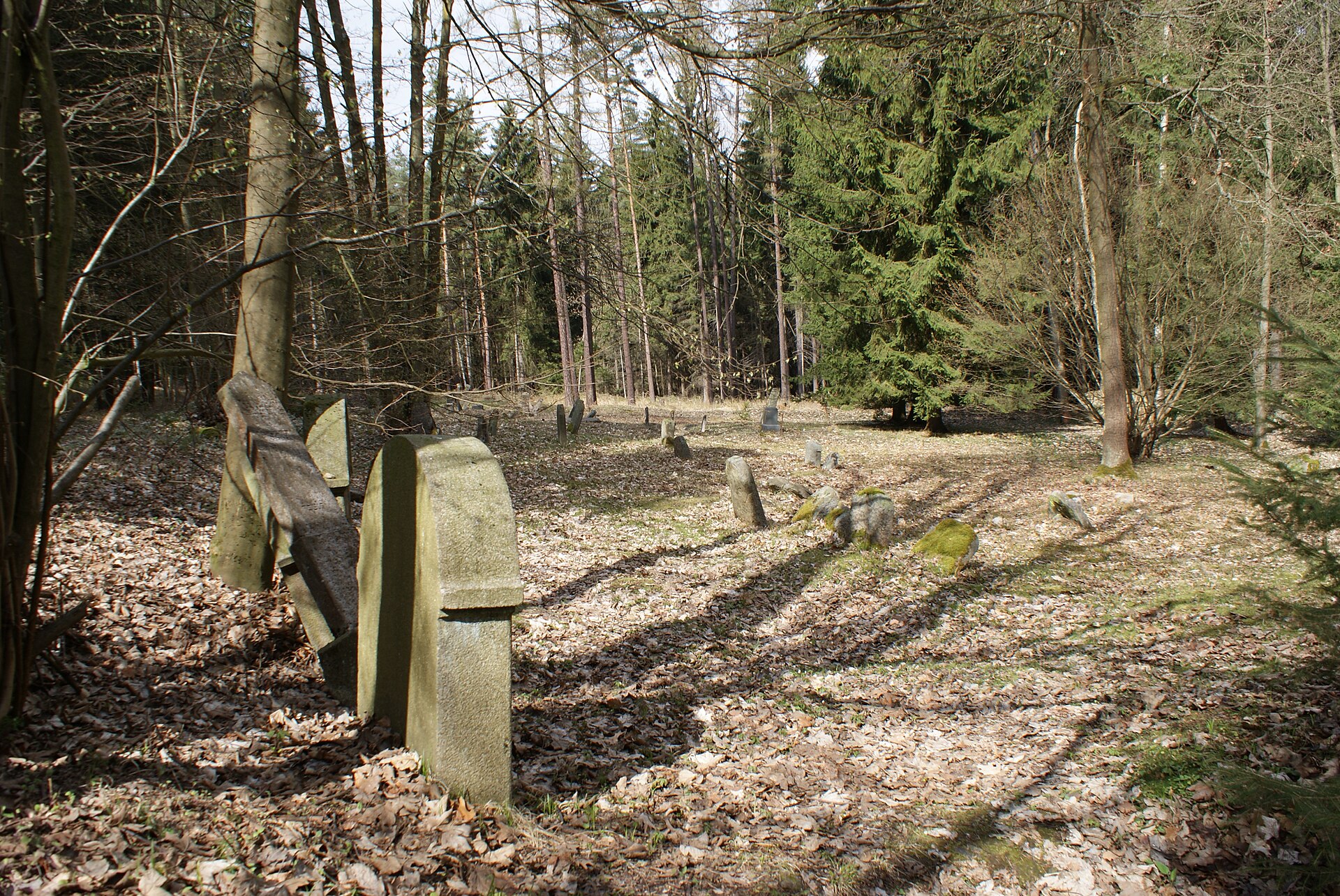 Jewish cemetery in Merklín
