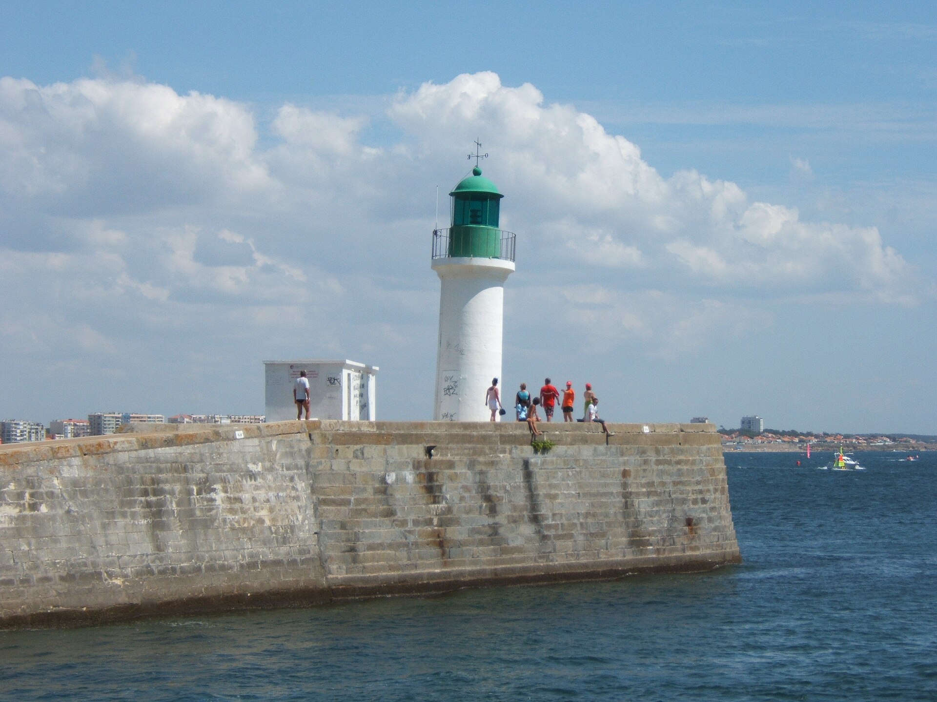 Les Sables-d'Olonne East Jetty Light