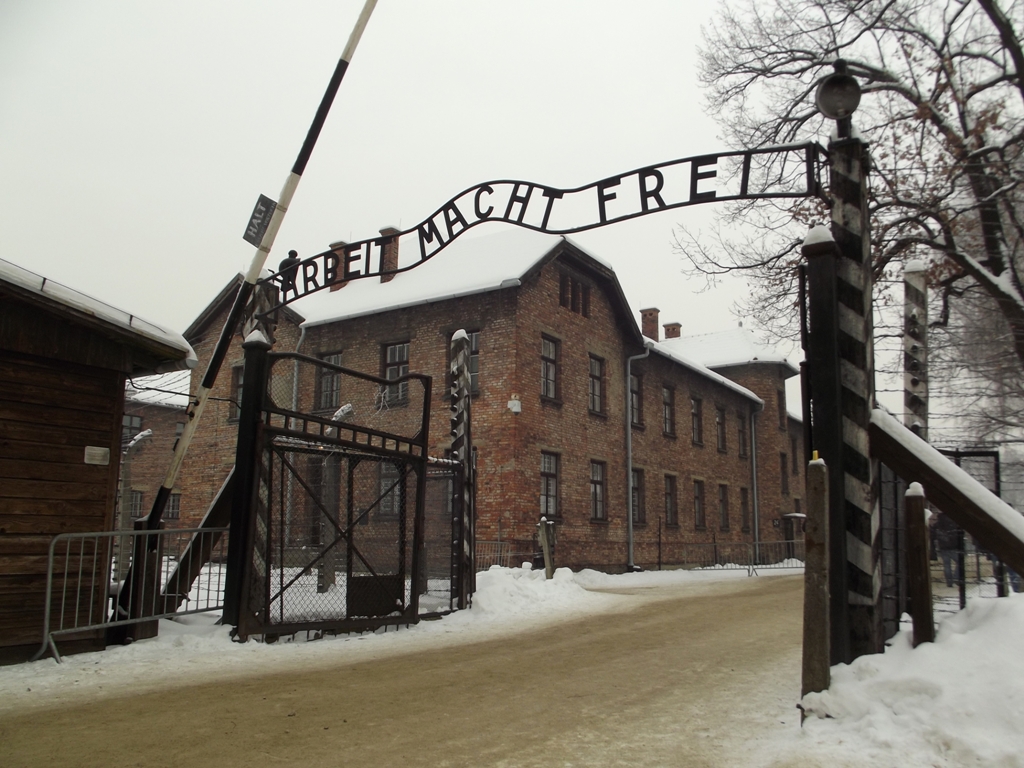 Obóz pracy Auschwitz-Birkenau w Oświęcimiu