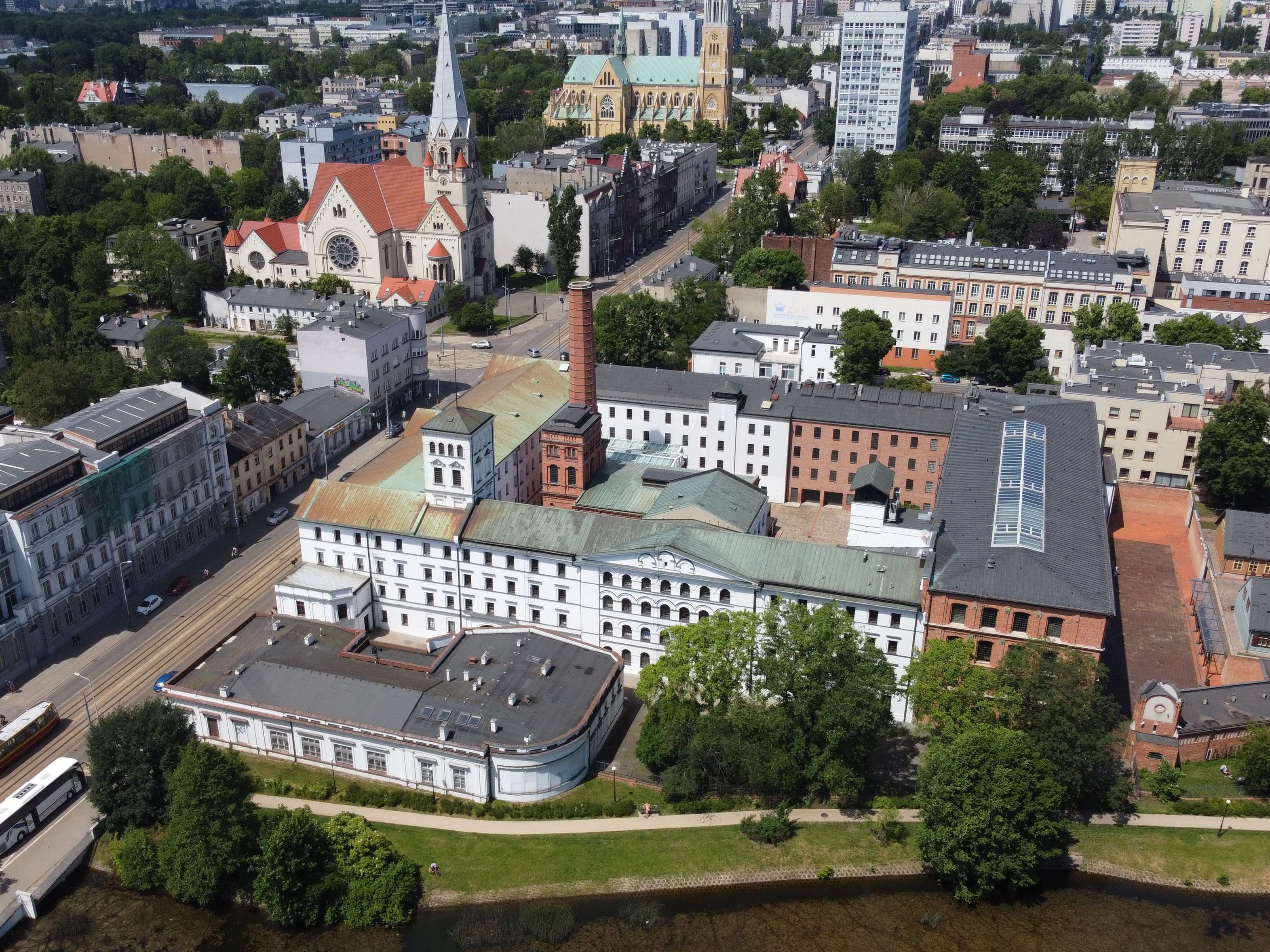 Biała Fabryka w Łodzi